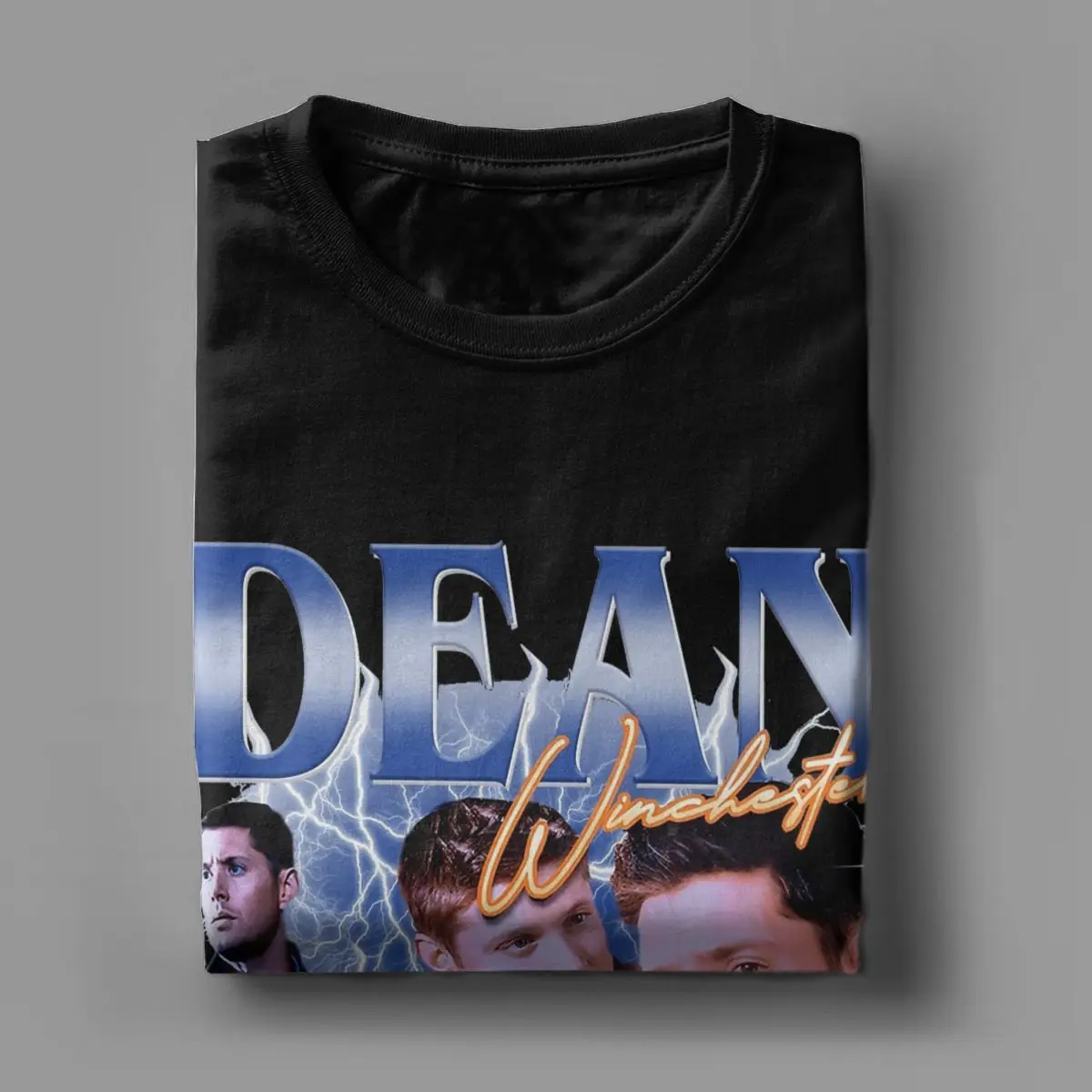 Men Supernatural Dean T Shirt Cotton Clothing Amazing Short Sleeve Crew Neck Tee Shirt Graphic T-Shirts