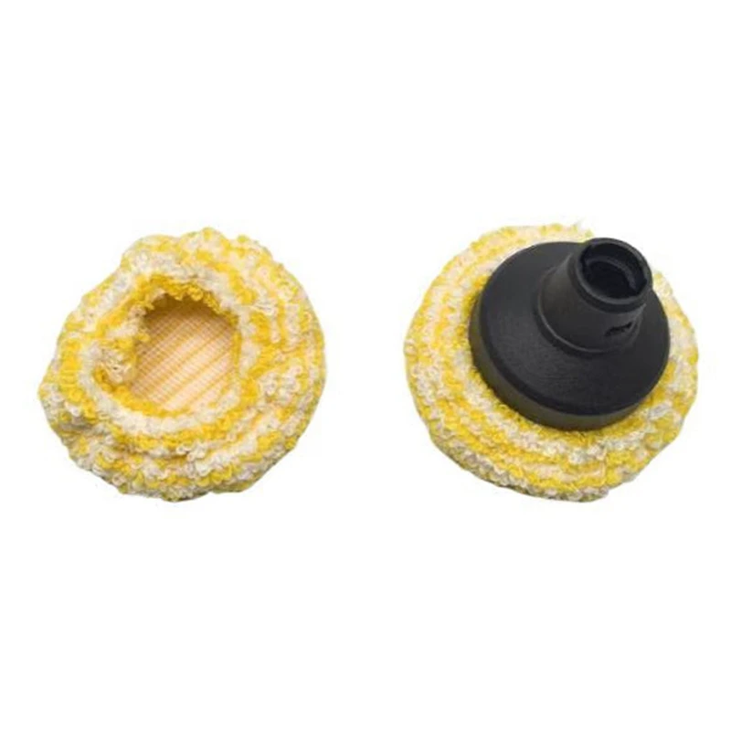 Mop Cloth Cover For Karcher SC2 SC3 SC4 SC5 Handheld Steam Vacuum Cleaner Large Round Brush Steamer Cover Nylon Accessories