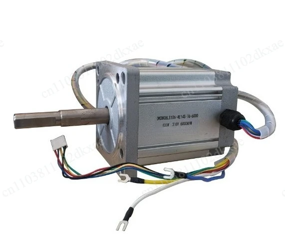 80 DC brushless winding machine motor 310V 6000 rpm 400W double output shaft
