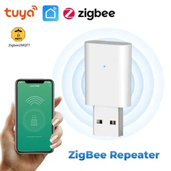 Tuya ZigBee 3.0 Signal Repeater USB Signal Extender for Smart Life APP Gateway ZigBee2MQTT Devices Smart Home Devices Automation