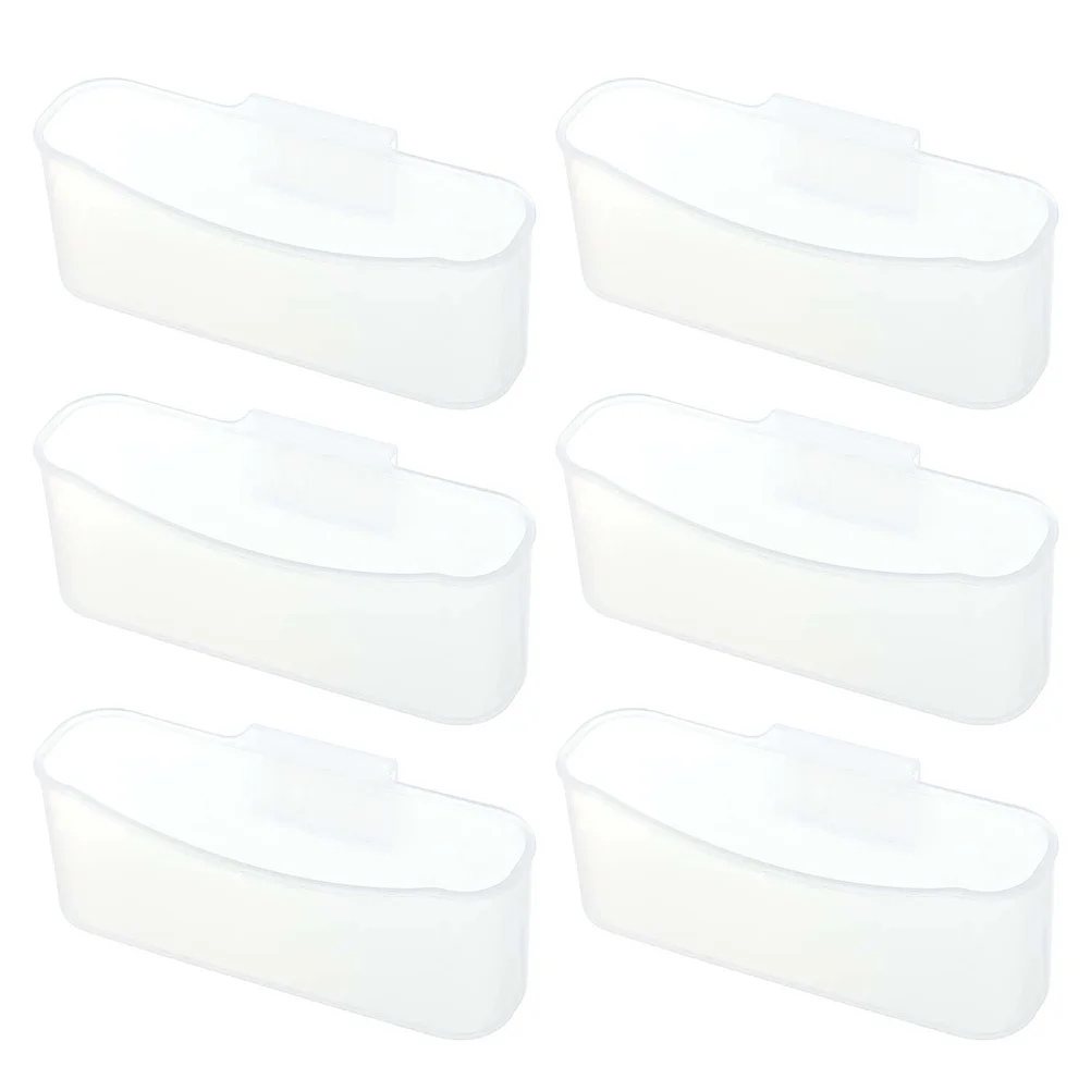 

6 Pcs Seasoning Bag Storage Box Matte Translucent Fridge Case Cases Convenient Pp Refrigerator Holder Solution Safe Container