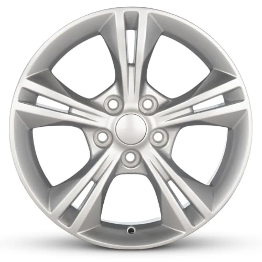 20122014 Ford Focus Llanta plateada pintada de 16 pulgadas Rueda de coche lista para carretera de reemplazo directo OE para un rendimiento mejorado y elegante