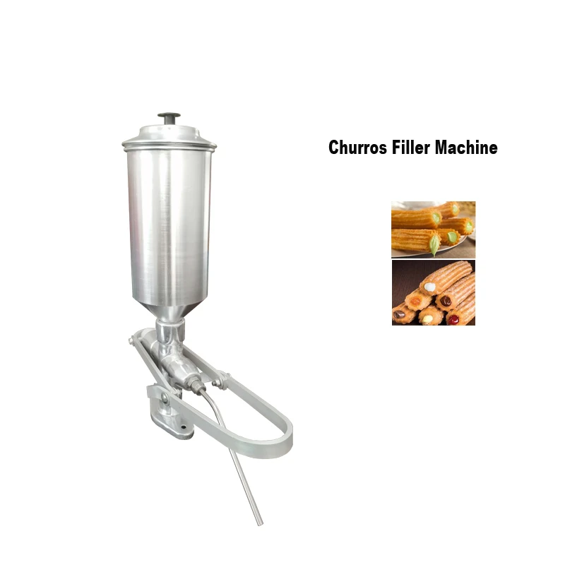 Aluminum Food Grade Churros Filling Machine Churros Filler Cream Filler