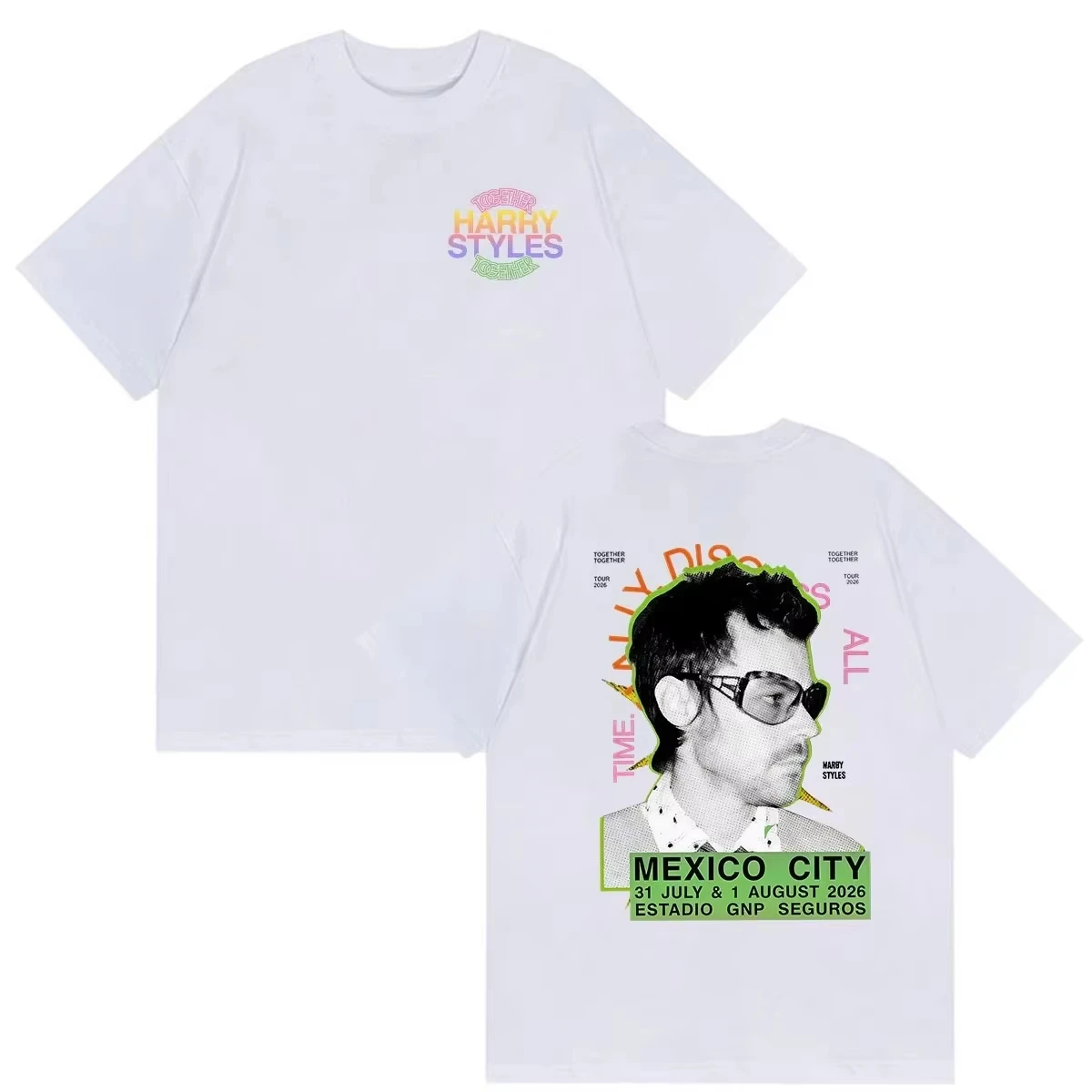 Hot Sale Harry Styles Kiss All The Time Disco Occasionally Tour 2026 Graphic T-shirt Unisex Vintage Hip Hop Streetwear T-shirt