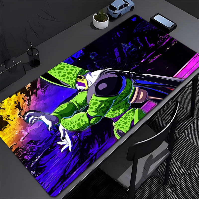 

Dragon Ball Cell Mouse Pad Large Computer Office Game Table Mats Rubber non-slip Gaming Keyboard coaster Long Desk Pads Mousepad