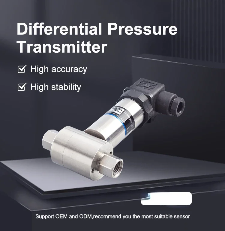 Firstrate FST800-902 4-20ma 0-10v Air Hart Differential Pressure Transmitter