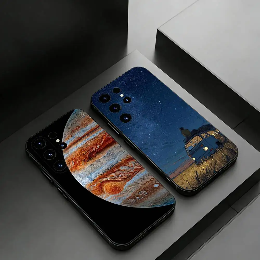 The Milky Way  Phone Case for Samsung Galaxy S20,23 Ultra S24,22 Plus S25,26,21FE TPU Cover