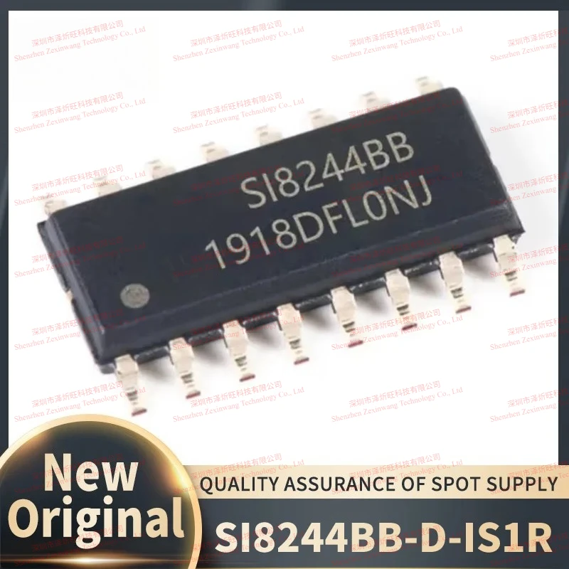 (5Pcs-10Pcs/Lot) 100% New Original SI8244BB-D-IS1R SI8244BB-D-IS1 SI8244BB SOP-16 Chipset