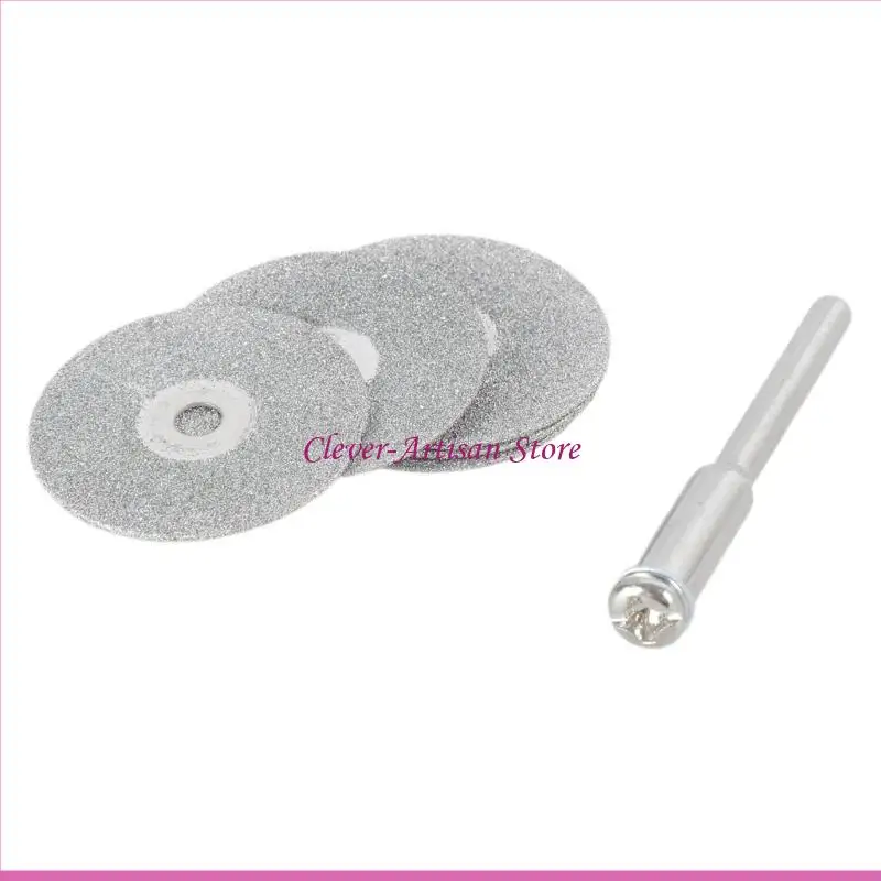 E06b hot 5 pcs 22 мм Emery Diamond Runting Bit+1 Mandrel для набора