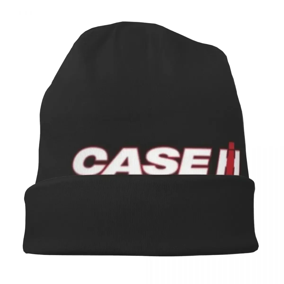 Tractor-case Logo (2) Warm Knitted Cap Fashion Bonnet Hat Autumn Winter Outdoor Beanies Hats for Men Women Adult