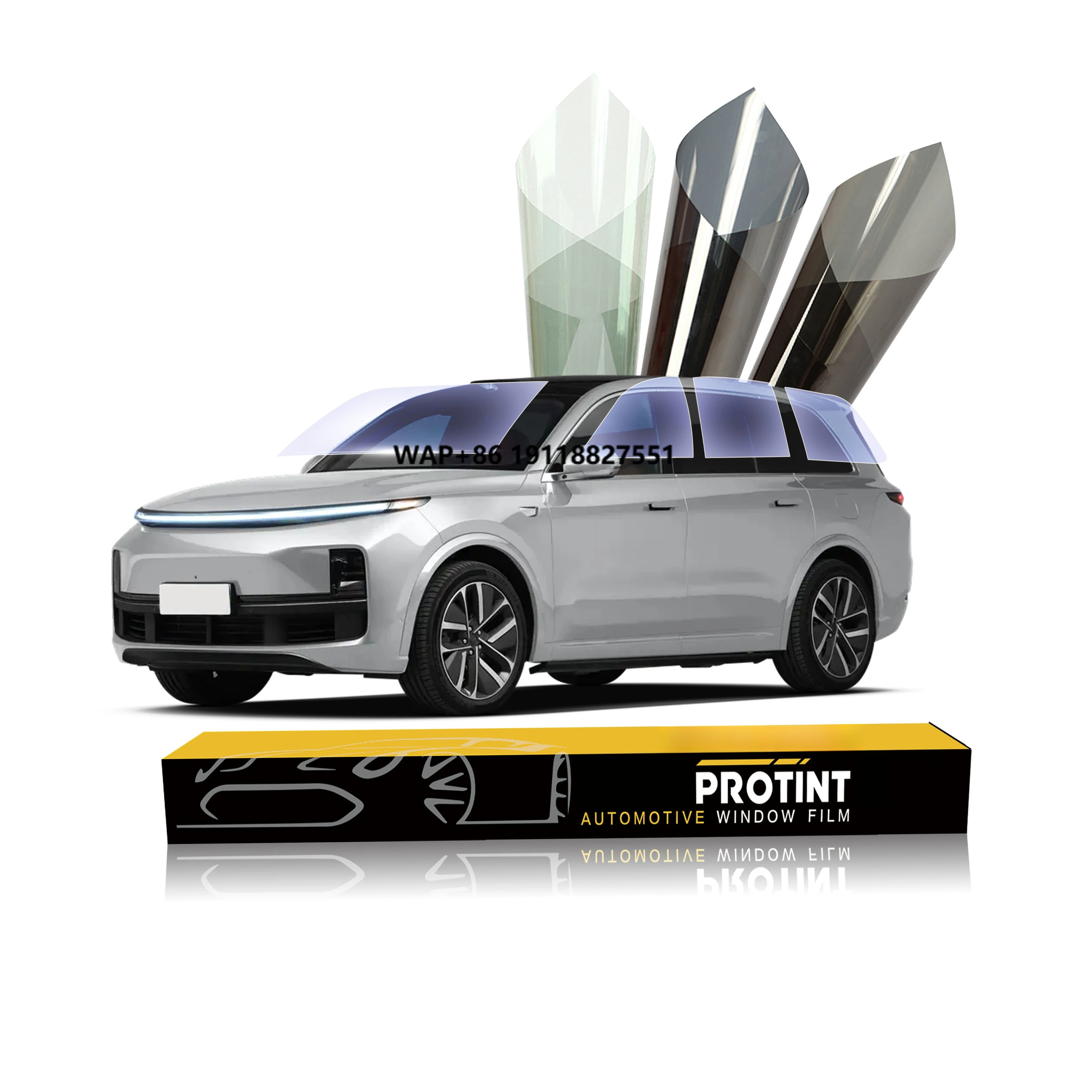 

USA Quality Ultra HD 2Ply Metallic Auto Window Protection Tint Explosion-proof Scratch Resistant Glass Film Sun Control Film