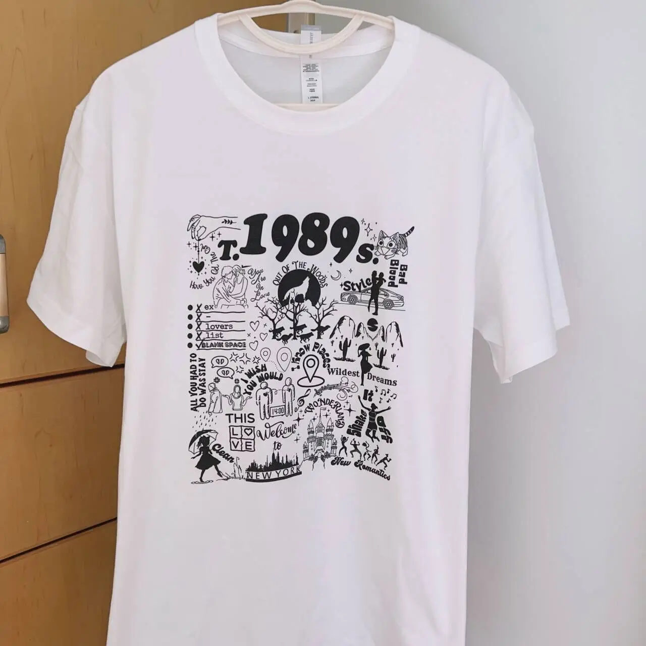 1989 Cartoon Summer Fashion Vintage Tree Women Tshirts Graphic Tees Harajuku Tops Travel Harajuku Hipster Aesthetics T-shirt