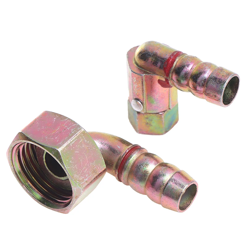 Gas Cooker Universal Joint Hose Connection Four-Part Internal Thread Intake Elbow Edison Screw