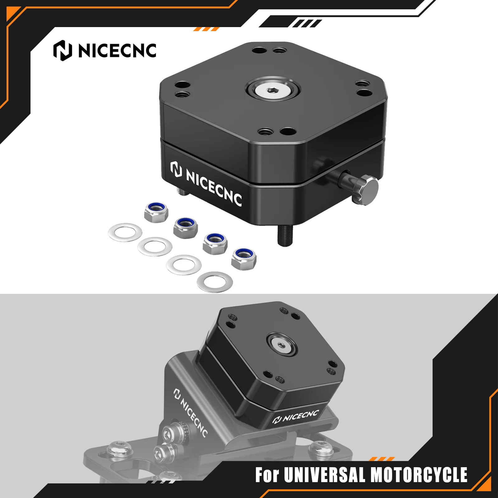 

NICECNC For KTM EXC 300 EXC 250 SXF 450 For Husqvarna TE 300 FE 250 FE 450 For GasGas EC 300 Rotatable GPS Mount AMPS Bracket
