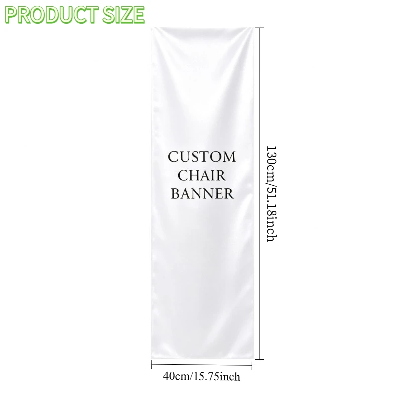 Custom 1pc Satin Wedding Reserved Chair Banner, 40*130cm Commemorative Banner, Memorial Chair Decor for Loved Ones in Heaven
