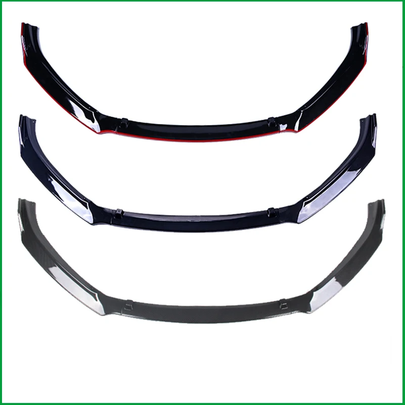 

Car Styling For Mazda 3 2014-2018 Front Bumper Lip Protector Plate Cover Trim Decoration Frame Strips Auto Accessories