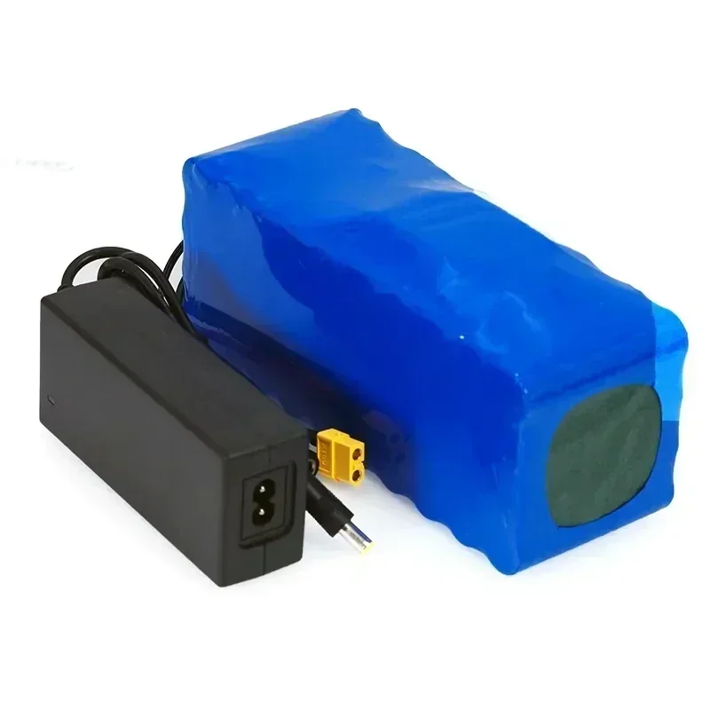 Batterie 10S4P120Ah 36V, 500W, 42V, 120000mAh, pour vélo électrique, avec BMS intégré et chargeur 42V