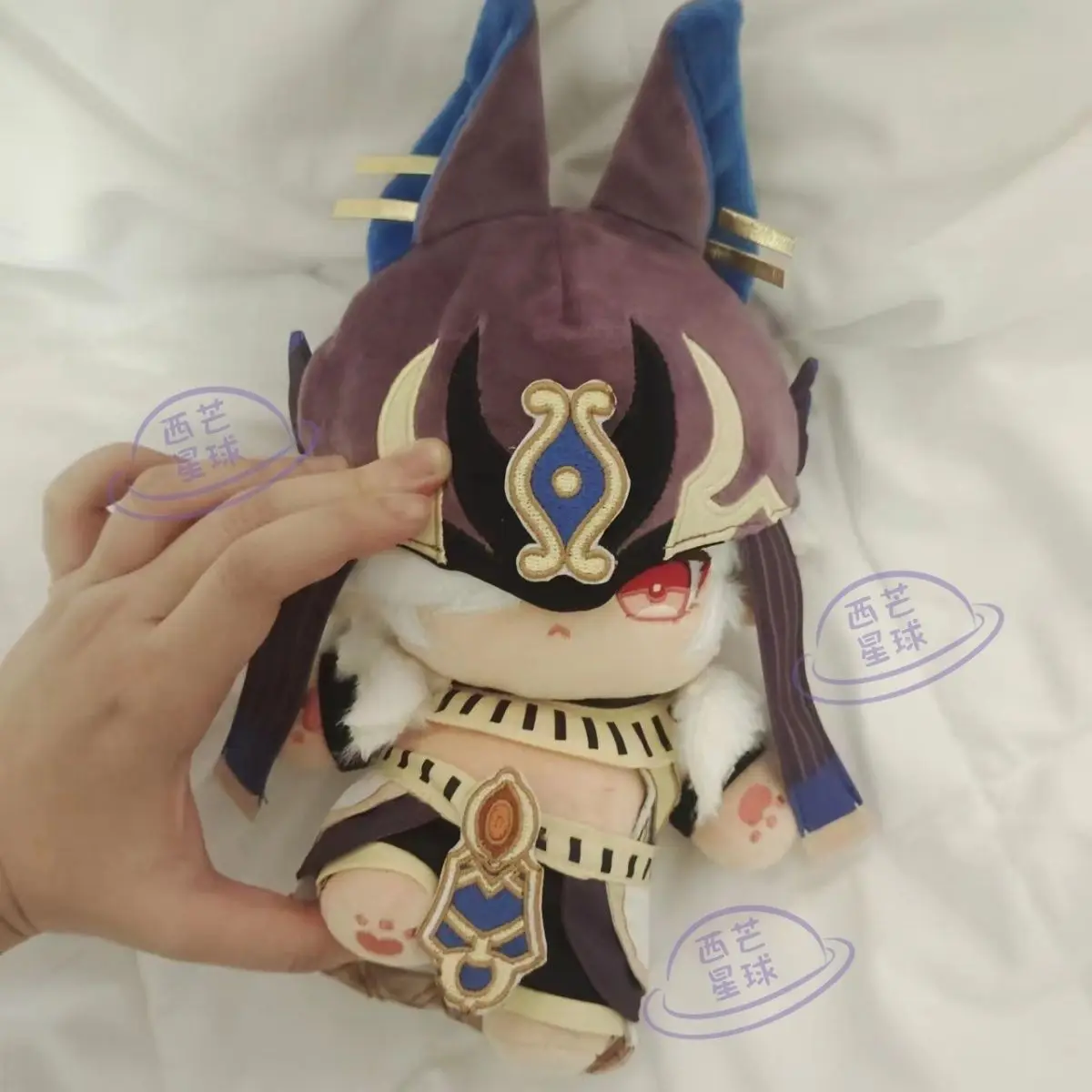 

Мягкий аниме 20 см Genshin Impact Cyno, набор из толстого хлопка, плюшевые игрушки COS для детей и взрослых, подарки на день рождения, фестиваль, коллекция фанатов Giftor