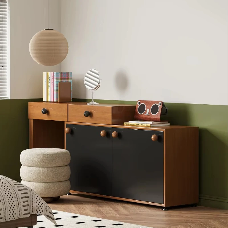 

Dresser, chest of drawers, deformable, French romantic encounter retro luxury, high-end dressing secret in the bedroom