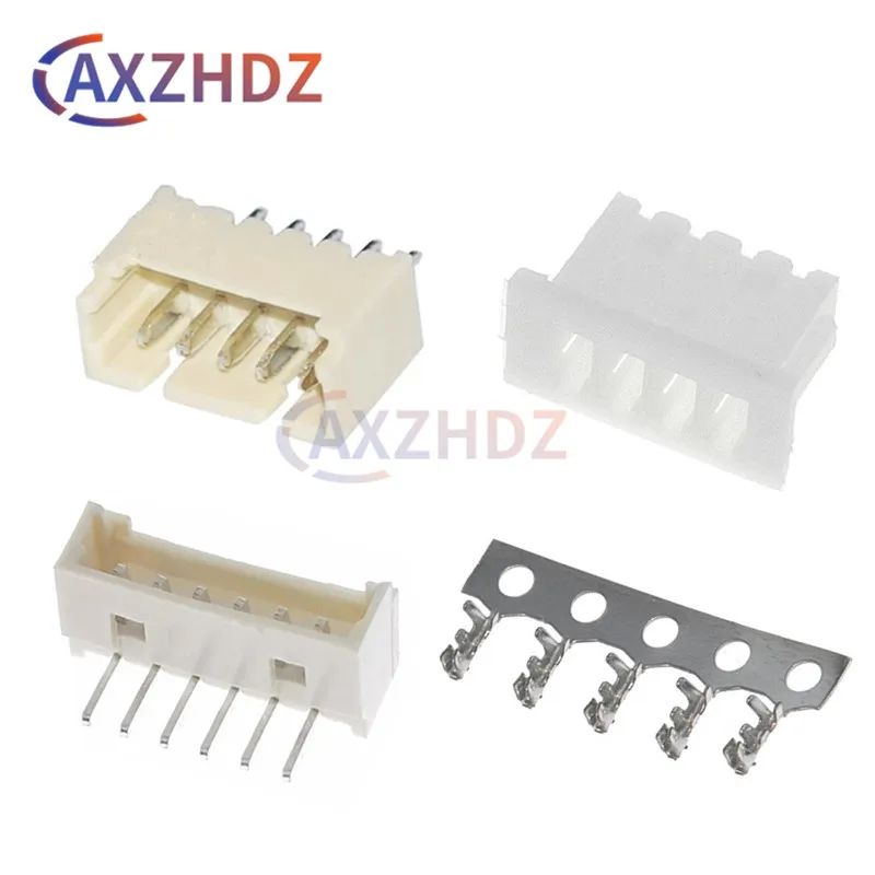 50PCS 2P 3P 4P 5P 6P 7P 8P 9P 10P Pin 1.25MM Connector MICRO JST 1.25 PITCH Horizontal Straight Pin Header / Housings / Terminal