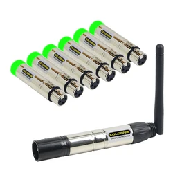 2.4G ISM Dmx Denetleyici Kablosuz Dmx Alıcı Verici DMX512 Sinyal DJ Luces Disko Işık Hareketli Kafa