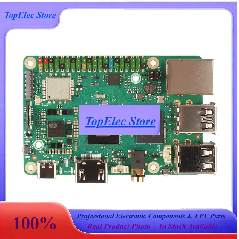 TopEsRadxa Cubie A7A, Octa-core SOC Mini Main Board 3TOPS AI Acceleration