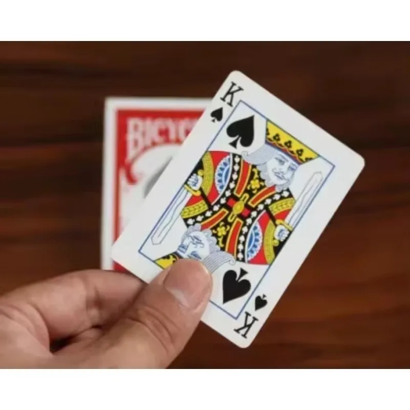 

Card Into The Box Magic Tricks Gimmick Card Magia Props Illusions Close Up Magie Magician Easy To Do Mentalism Magia Street Bar