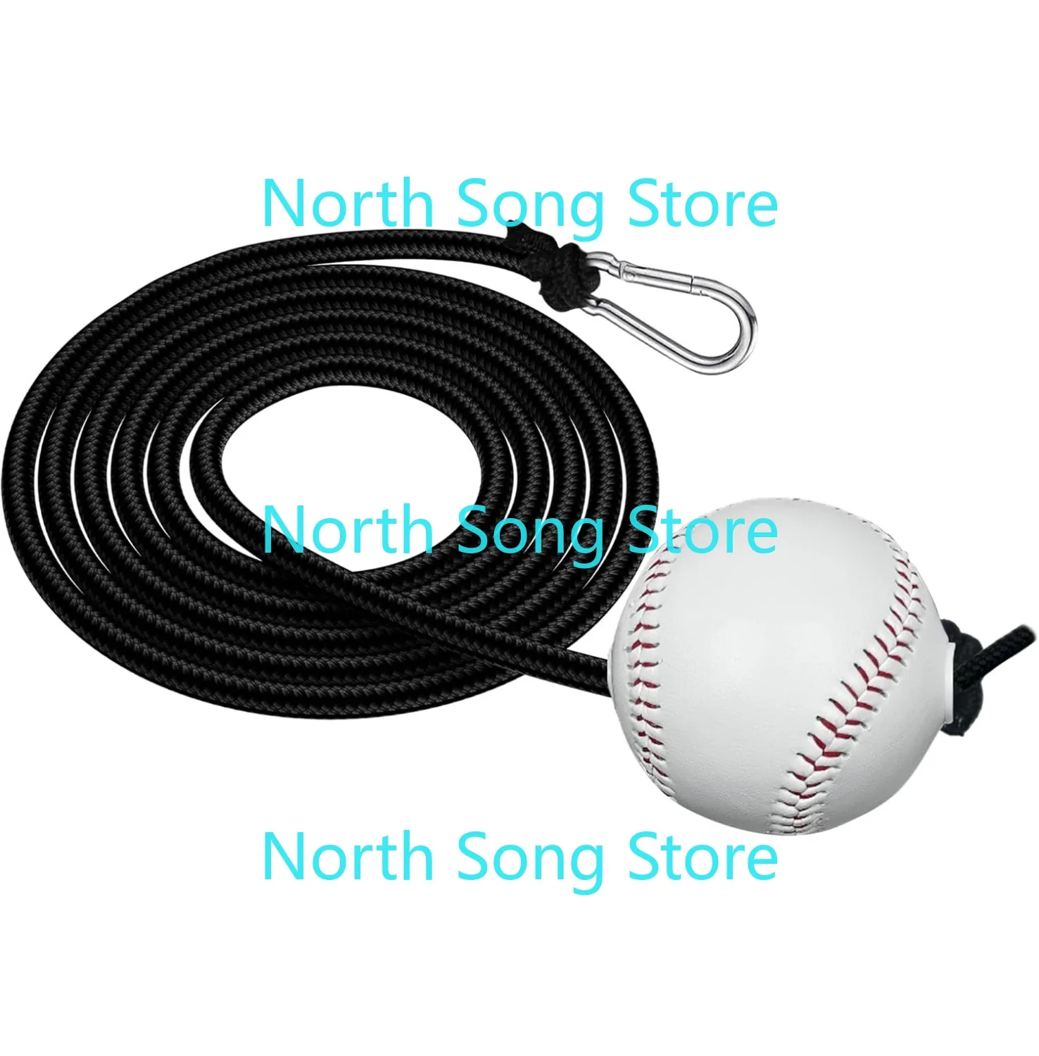 

Baseball and Softball Batting Swing Trainer, Enhance Hitting Skills with Baseball Hitting Rope and Toss for Easy Drills