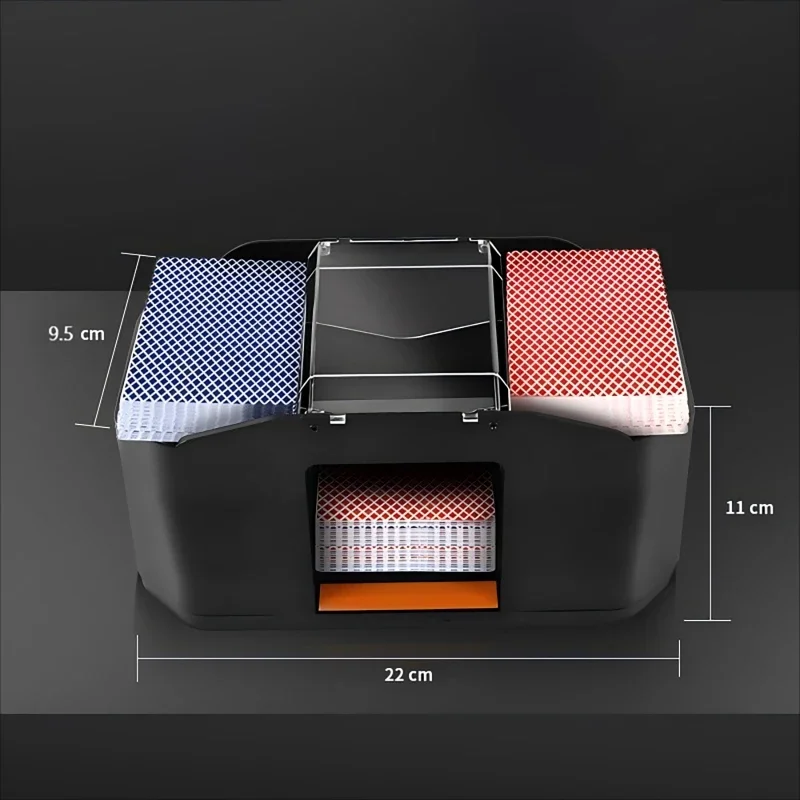 Rechargeable Automatic Card 2 Decks Shuffling Machine Electric Poker Card Shuffler tool device for Card Games Home Party