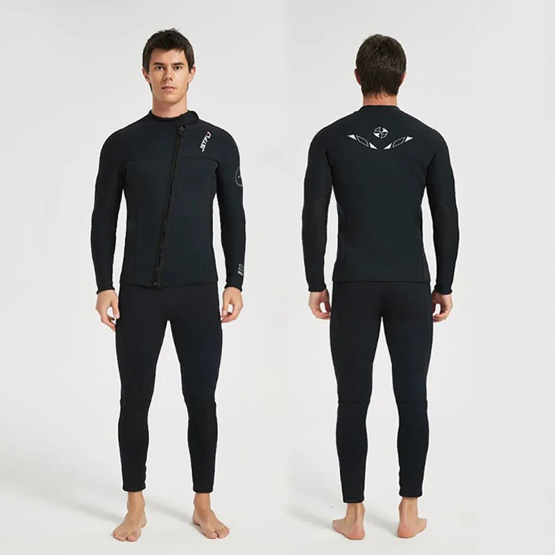 New 3MM Neoprene Wetsuit Underwater Keep Warm Diving Suit Kitesurf Surf Surfing Spearfishing Jacket Pants Clothes WetSuit