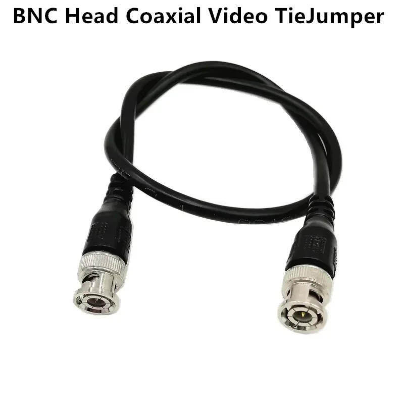 1Pcs/lot BNC Head Coaxial Video Tie Jumper 0.5-1 M Pure Copper Q9 Plug Coaxial HD Cable BNC Video Cable