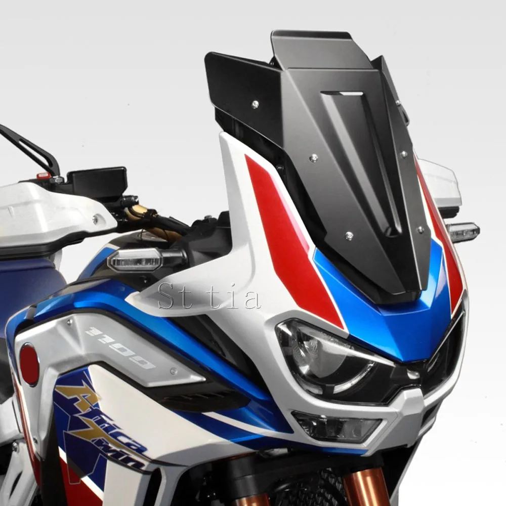 لهوندا CRF1100L CRF 1100 L أفريقيا التوأم مغامرة دراجة نارية رياضية الزجاج الأمامي الألومنيوم حاجز الرياح منحرف
