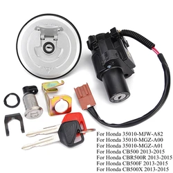 Ignition Key Switch Fuel Gas Cap Seat Lock Kit For Honda CB500 FA/XA/RA CBR500R CB500F CB500X 2013 2014 2015 CB 500 500R 500X