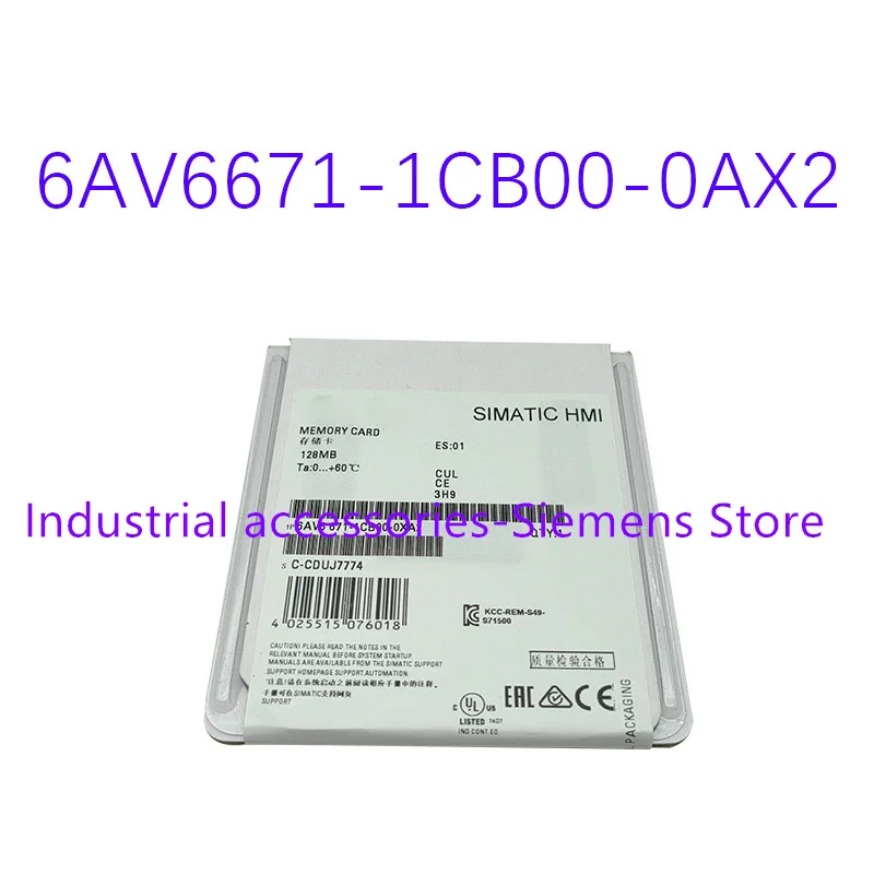 Brand new original 6AV6671-1CB00-0AX2 HMI touch screen memory card 128 6AV66711CB000AX2 spot