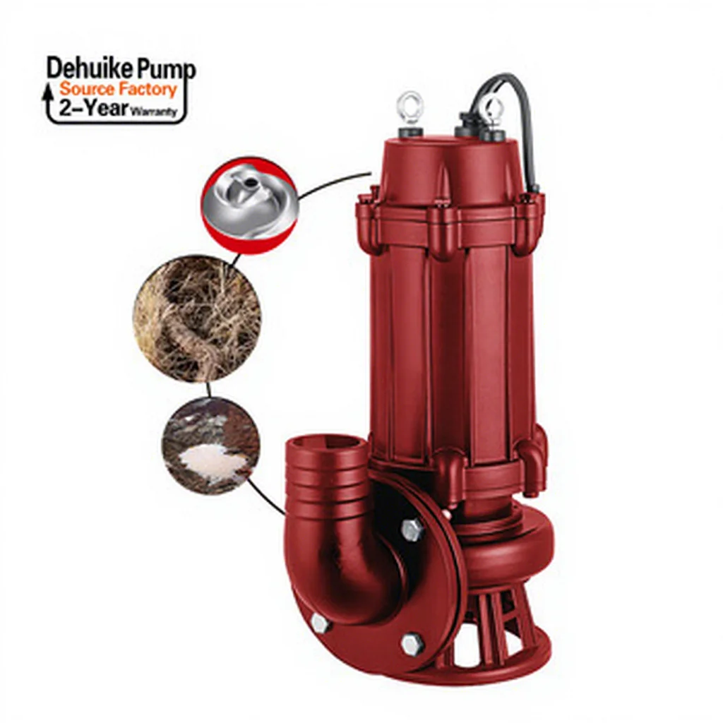 

Slurry Submersible Sewage Dirty Treatment Waste Water Fecal And Silt Suction Centrifugal River Cutter Pump Irrigation