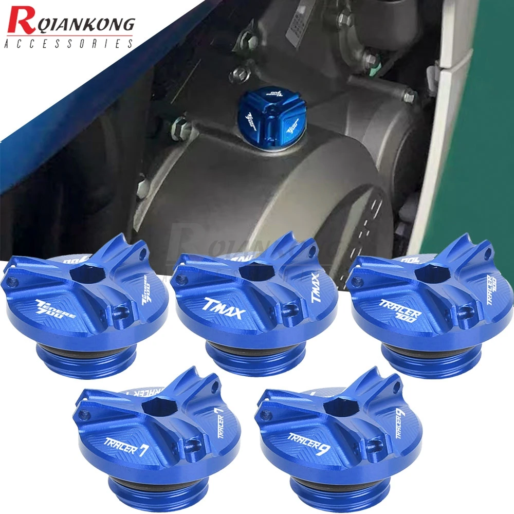 

Engine Oil Cup Caps For Yamaha TRACER TENERE 700 Tracer 7/9/GT T-MAX 500 530SX/DX 560/Tech Max Motorcycle Oil Filler Cap Screws