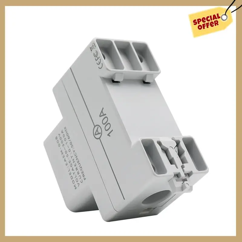 

4IN1 Din Rail AC Monitor AC50-300V 100A Voltage Current Watt KWH Power Digital Energy Meter Voltmeter Ammeter Wattmeter Durable