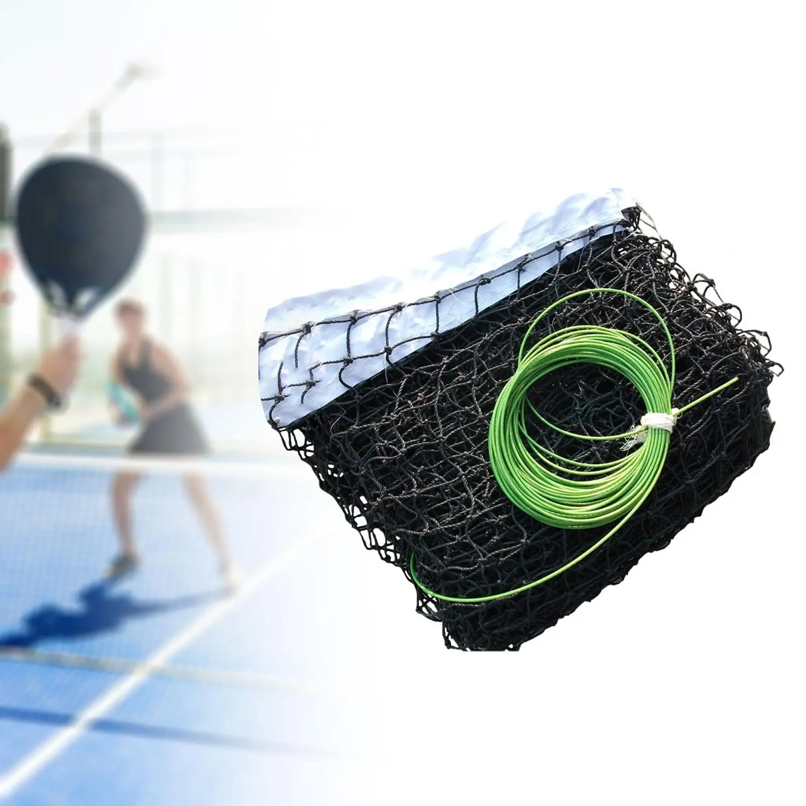 Standard Tennis Net Indoor Outdoor Easy Cleaning Tennis Court Net for Home Yards  Playground Play Fields