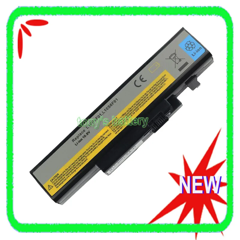

6 Cell Battery for Lenovo IdeaPad Y470 Y470A Y470D Y470G Y471 Y471P Y471M Y570N Y570P 57Y6625 L10S6F01 L10P6F01