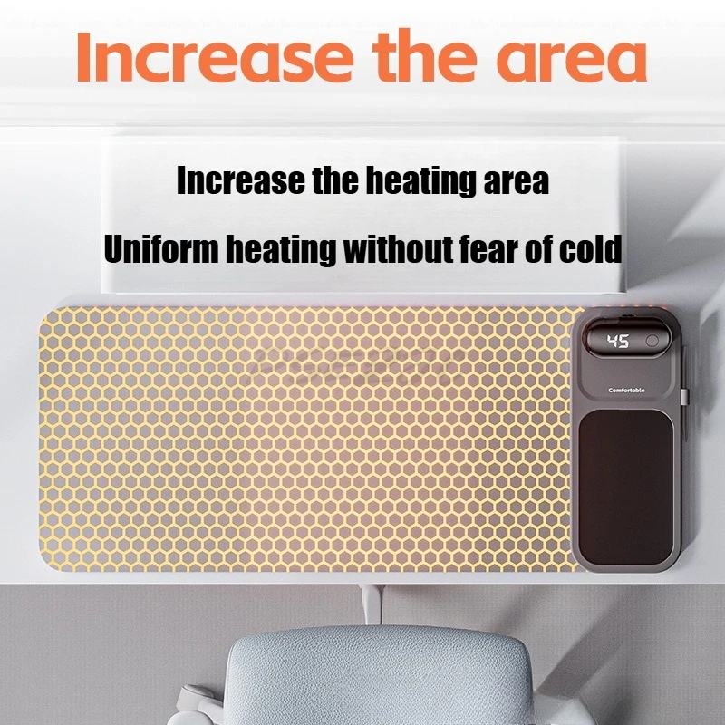 Heated Mouse Pad Large Desk and Writing Desk Pad Office Computer Warm Desk Pad
