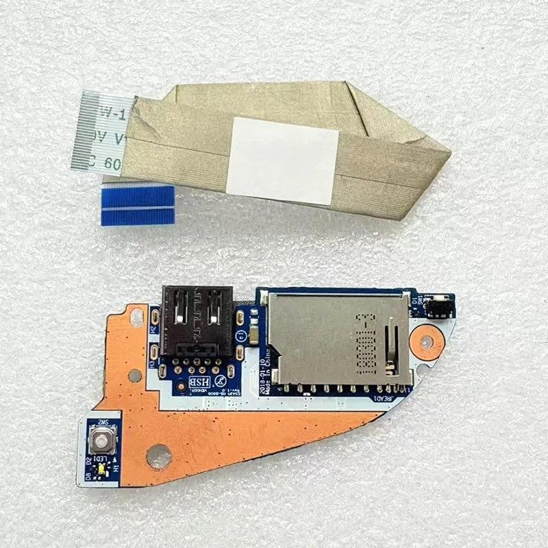 Power Switch USB SD IO Board NS-B606 For Lenovo Xiaoxin Air 14IKBR 14IWL