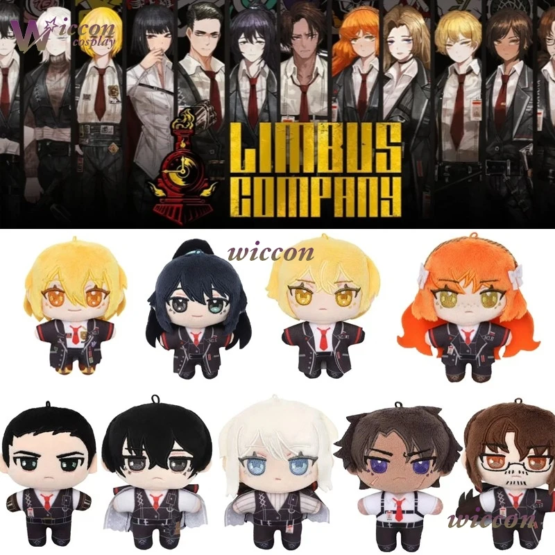 Juego Limbus Company muñeco de peluche Cosplay colgante 10CM lindo Ishmael Cosplay Halloween Honglu Don Quijote Cosplay fiesta regalo para niños ‌