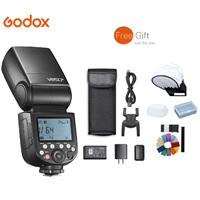 Godox V850III Camera Flash On-camera Speedlight HSS GN60 with Battery Replacement for Canon Nikon Sony Panasonic DSLR Cameras