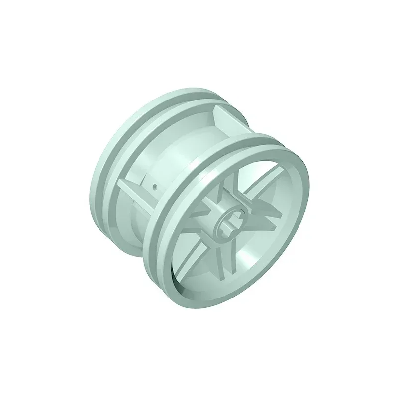 Gobricks Building Blocks GDS-1231 Koło 30,4 mm gł. x 20 mm bez otworów na kołki i wzmocnione obręcze kompatybilne z zabawkami lego 56145