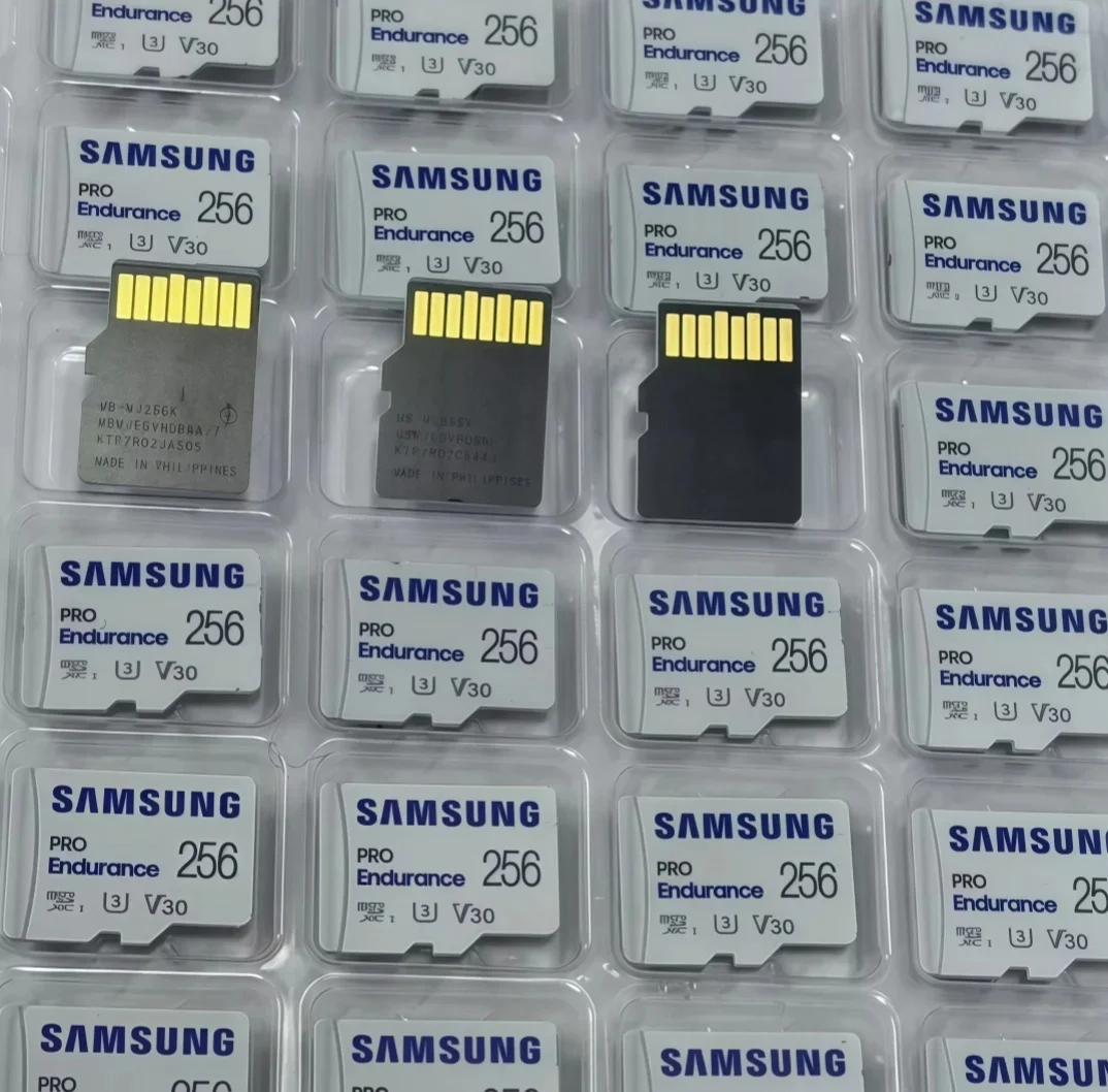 Oryginalna karta pamięci Samsung PRO Endurance 128GB 256GB MicroSDXC z adapterem do kamery samochodowej, kamery osobistej i kamery bezpieczeństwa C10 U1 — zdjęcie produktu 6