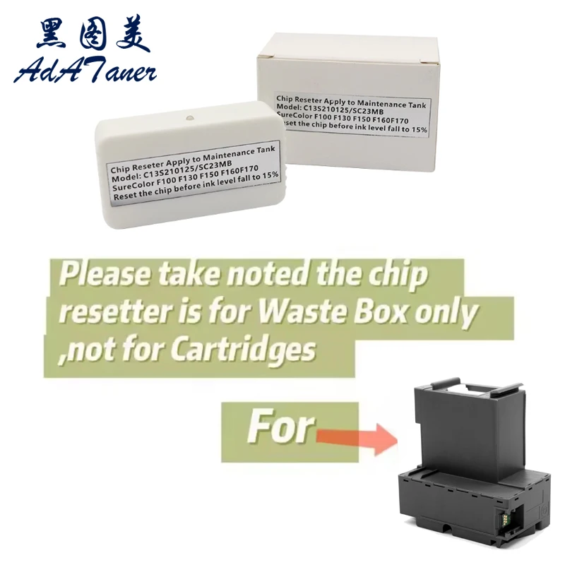 SC23MB S13S210125 S2101 Maintenance Waste Ink Tank Chip Resetter For Epson Surecolor SC-F170 SC-F100 SC-F130 SC-F160