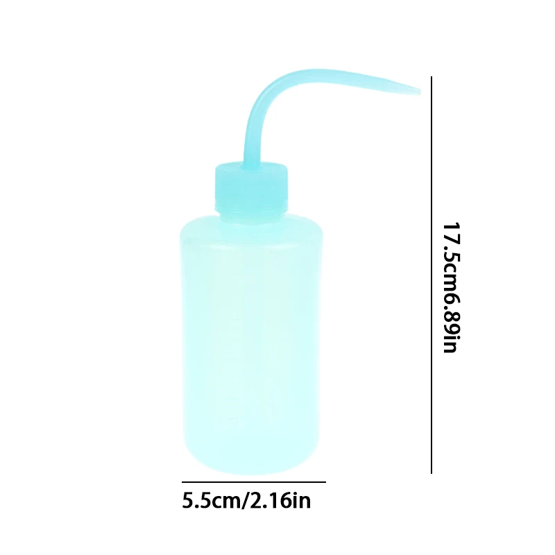 Bouteille de lavage pour extension de cils, bouteille d'eau, bouteille d'arrosage succulente, bouteille de cheville de sécurité, bouteille à presser en plastique, 250ml