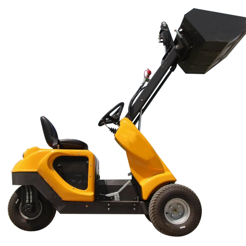 Mini-Gleitlader mit 3 Rädern, Gabelstapler, Kompaktlader mit 3 Radantrieb