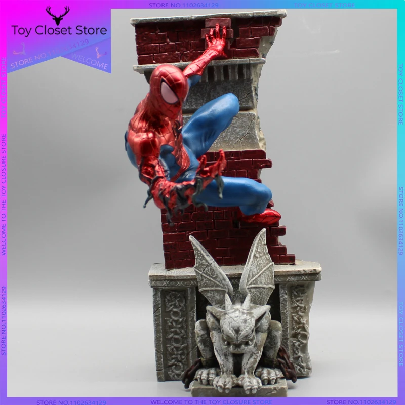 

Marvel Movies Spider-man: Far From Home Quality 28cm Figure Model Statue Car Decorations Gifts Children's Toys Christmas Gifts