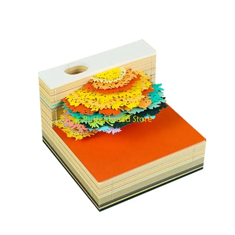 W89C 3D Molded Tree Desk Calendar twenty twenty six For Creative Scheduling And Note Writing